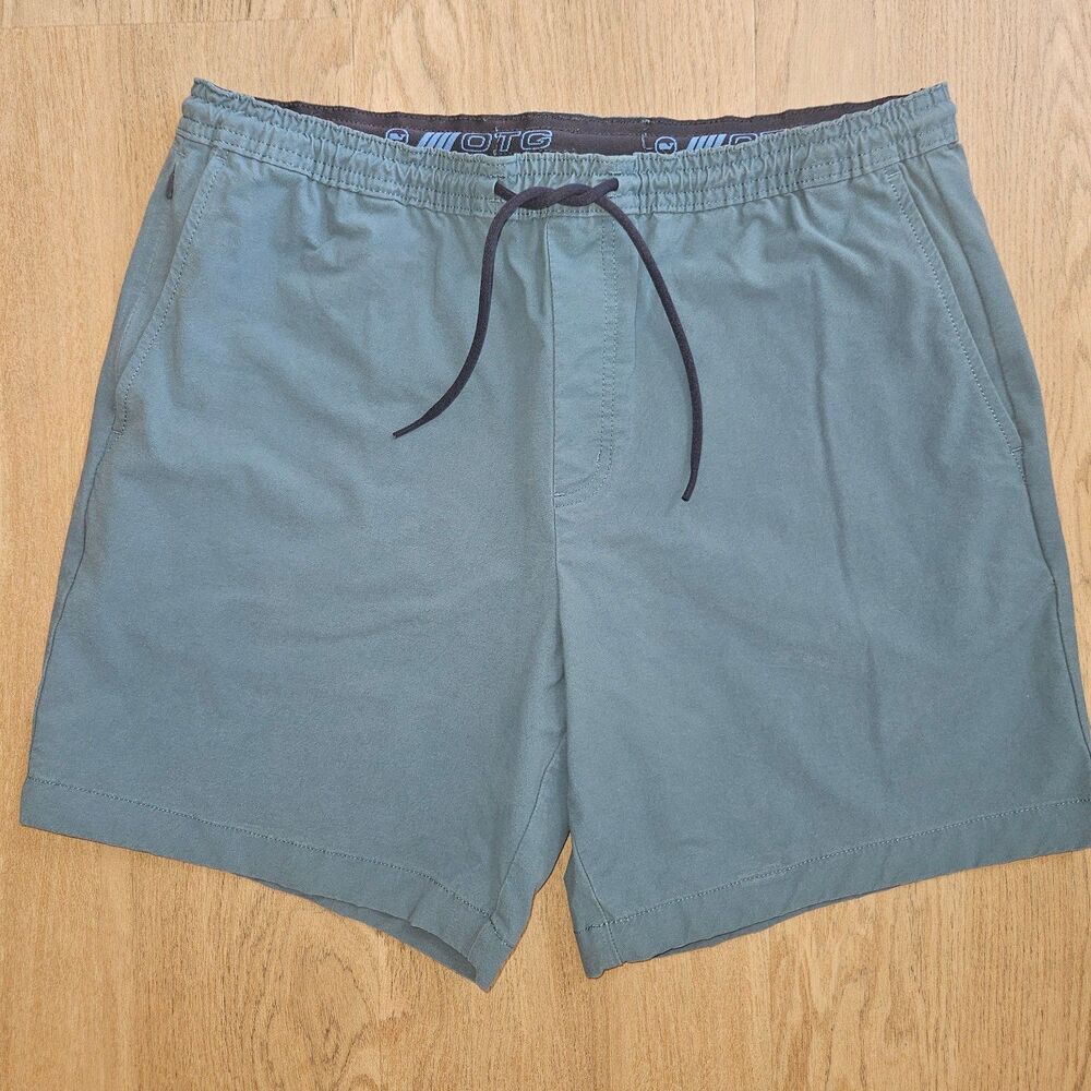 Vineyard Vines On The Go Shorts Mens Medium Blue Green Gray